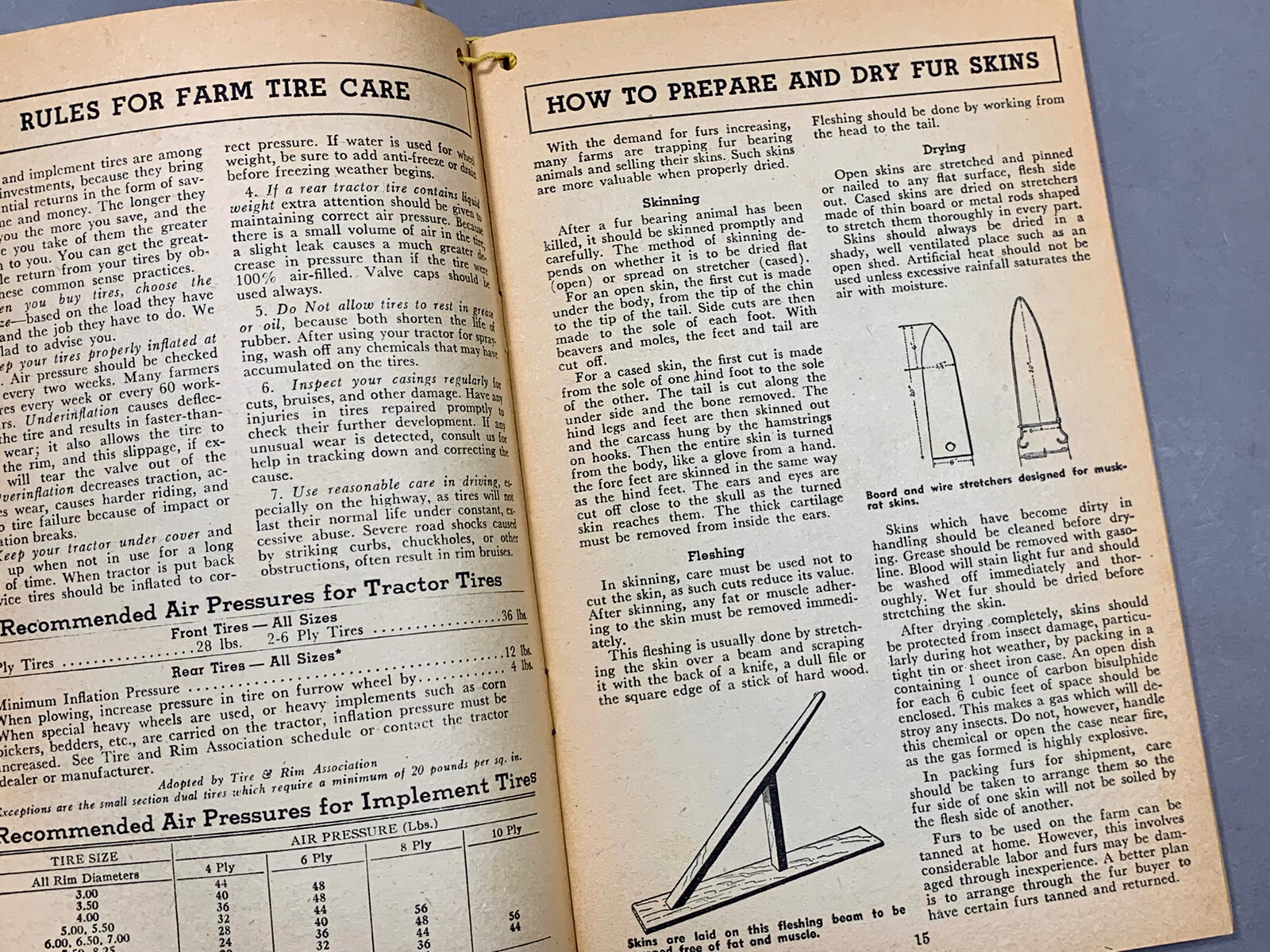 Vintage 1947 B. F. Goodrich Farmer’s Handbook & Almanac
