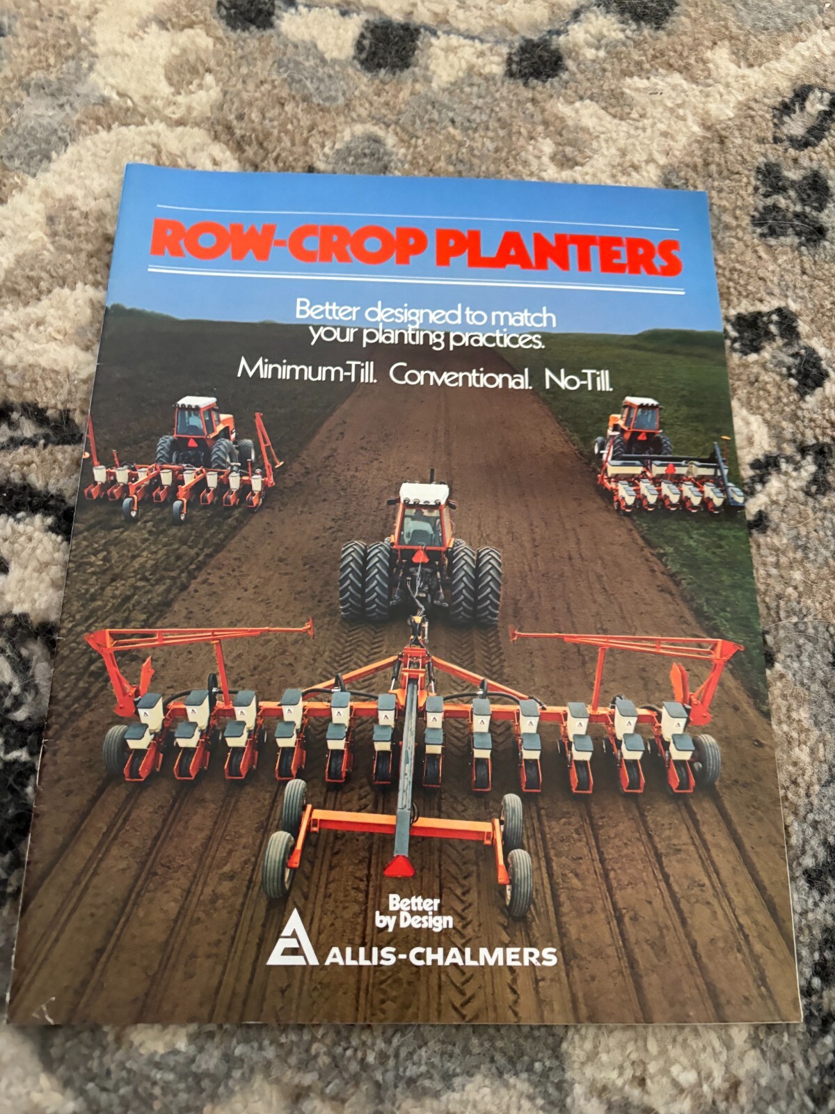 Allis Chalmers Row Crop Planters for 1981 Brochure FCCA25