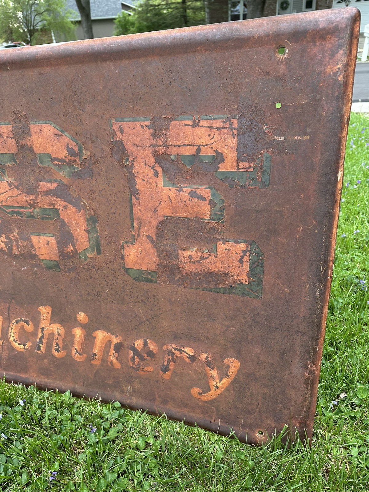 CASE Farm Machinery Sign 1920-30’s Eagle GAS OIL SODA COLA Patina 72×30