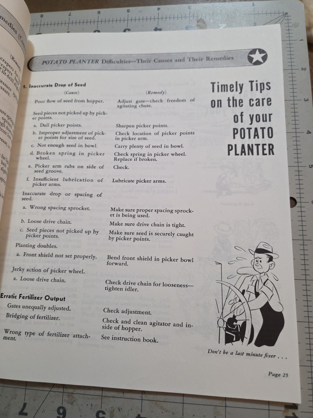 REPRINT John Deere Tractors Farm Equipment In The Fight Operation Handbook