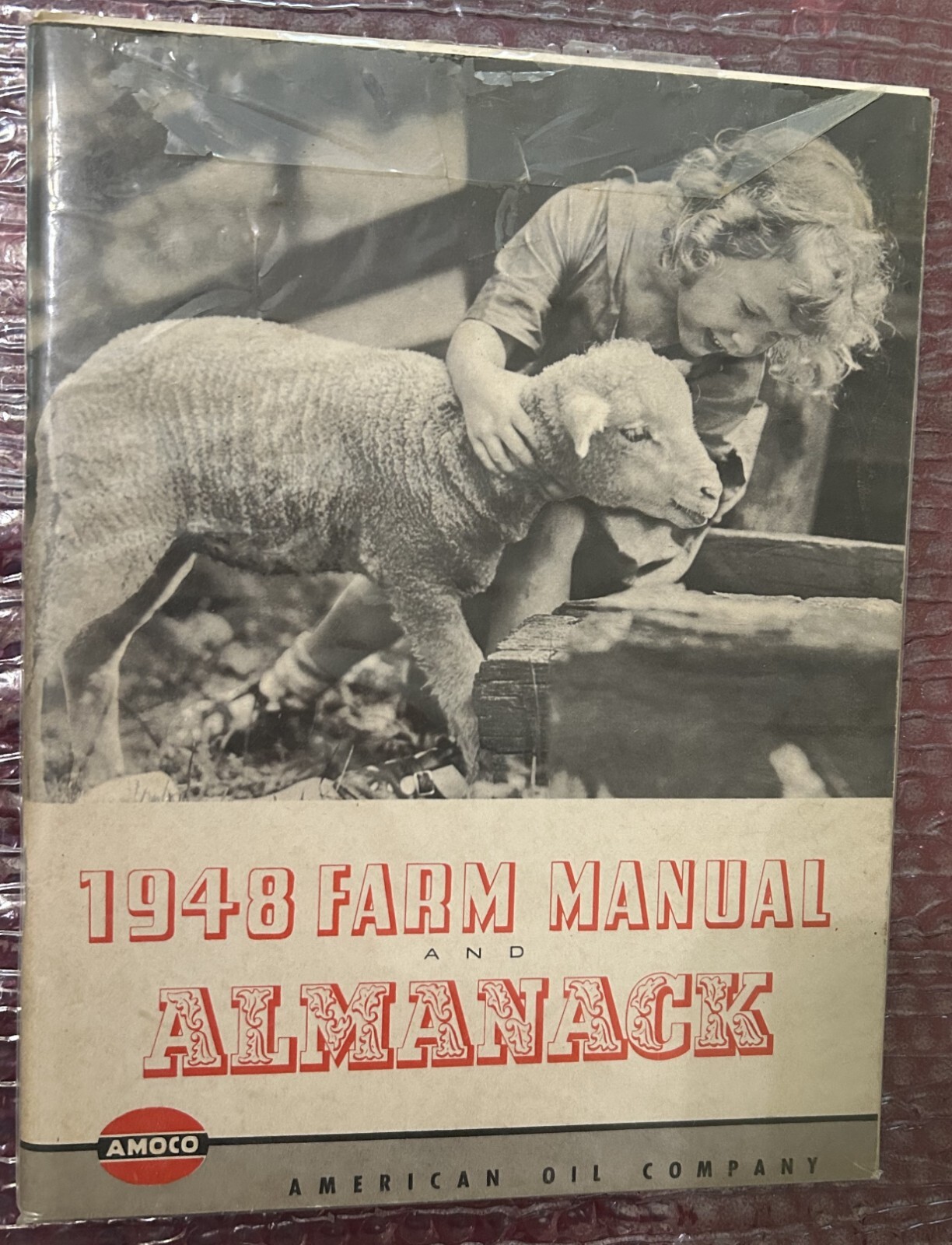 VINTAGE 1948 AMOCO FARM MANUAL & ALMANAC(K)*EXCELLENT CONDITION
