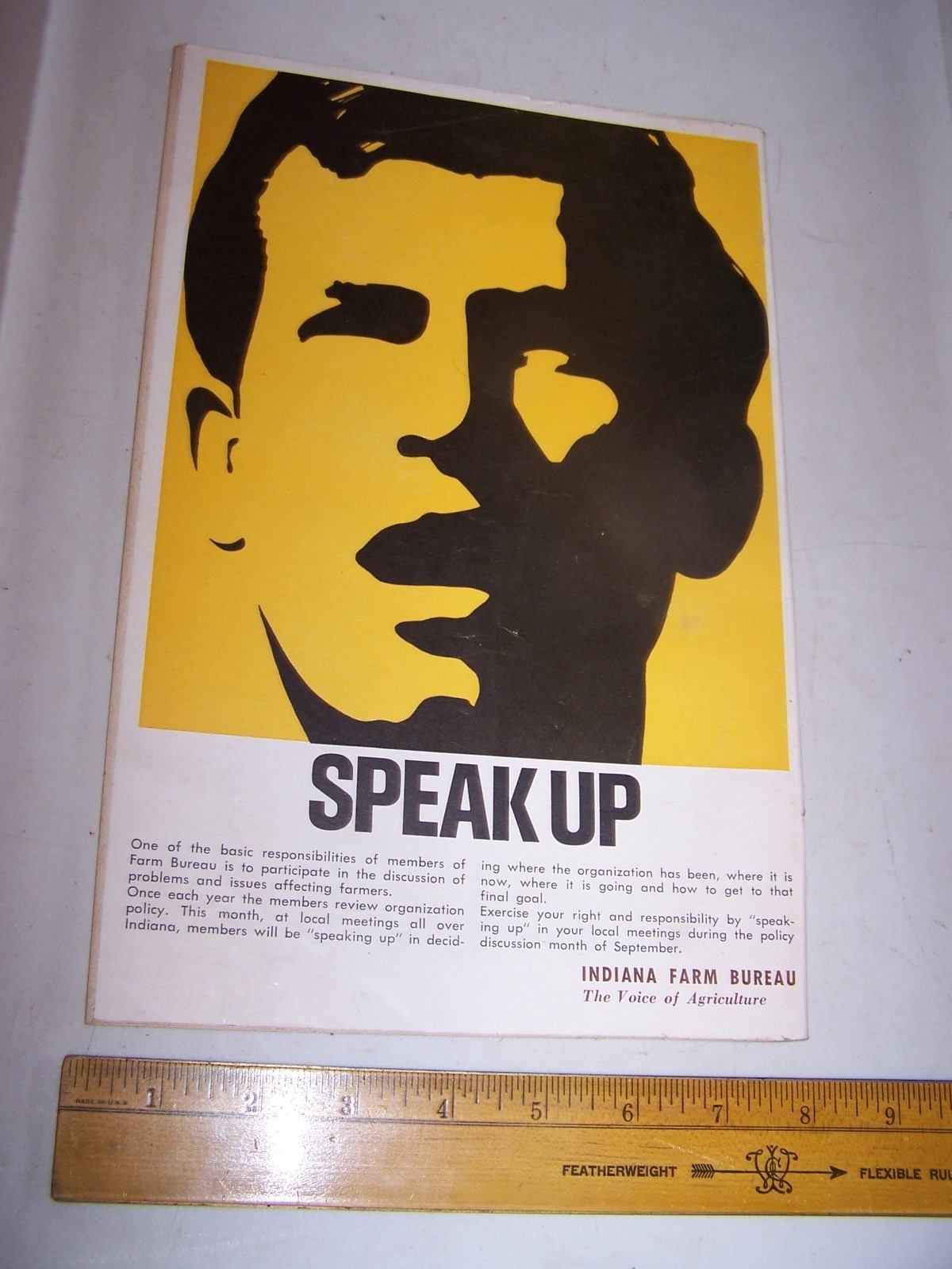 1966 HOOSIER FARMER Magazine INDIANA