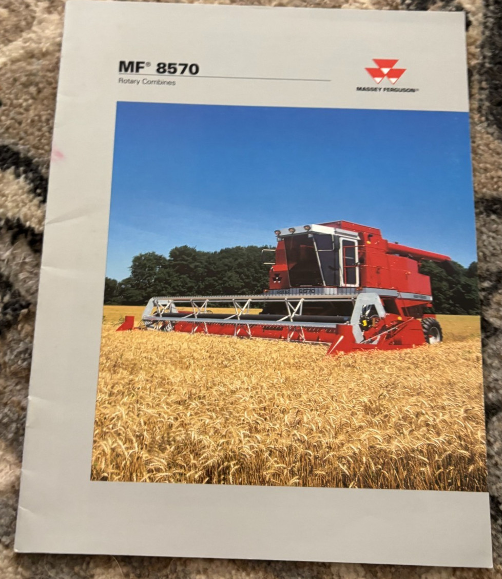Massey Ferguson 8570 Combine Brochure FCCA