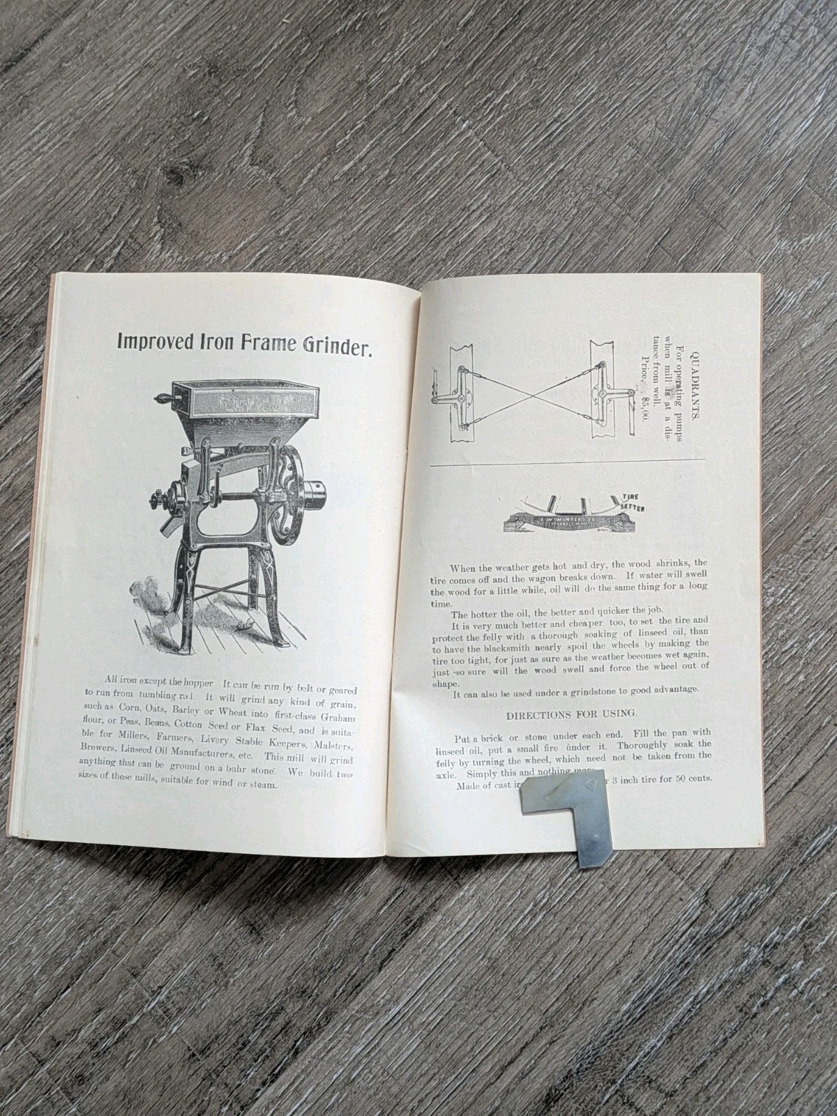 **RARE** FW Winter Hazen Windmill Pump Advertising Faribault MN Catalog Brochure