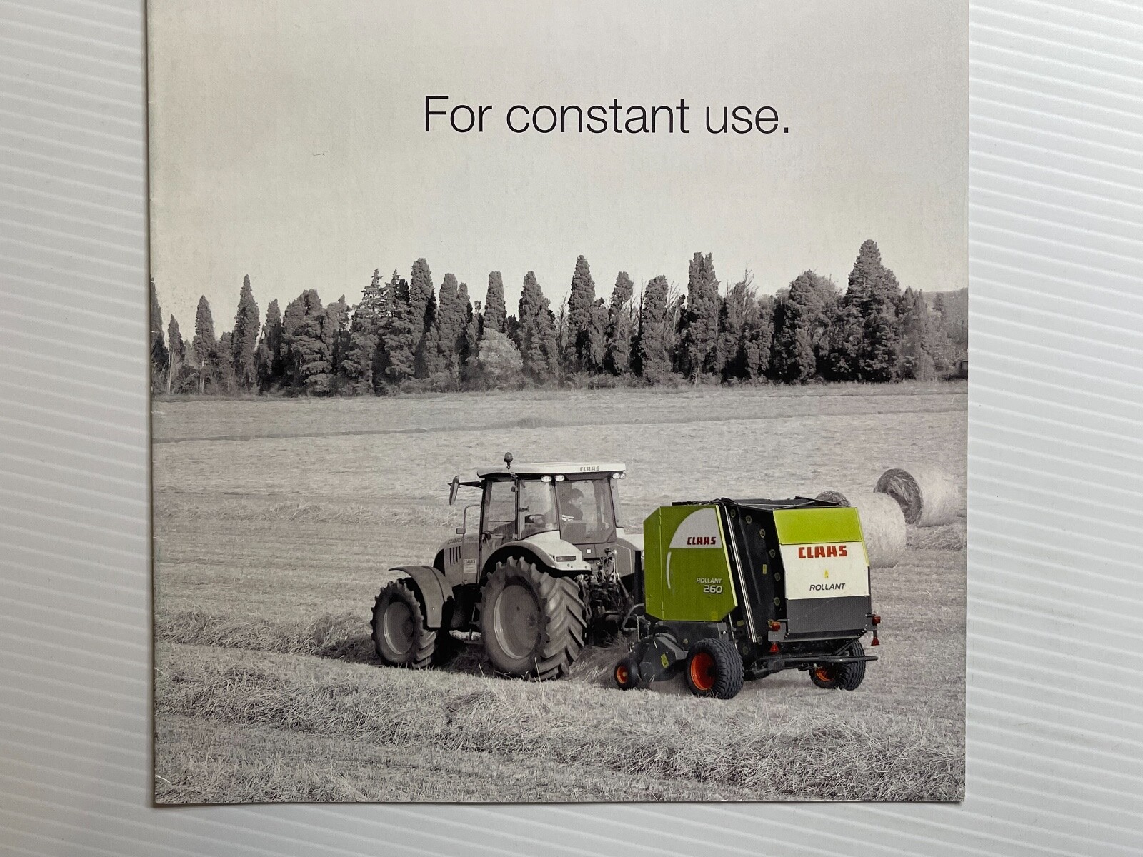 CLAAS Rollant 260 Round Baler Sales Brochure *2008* (Showroom Sales Book)