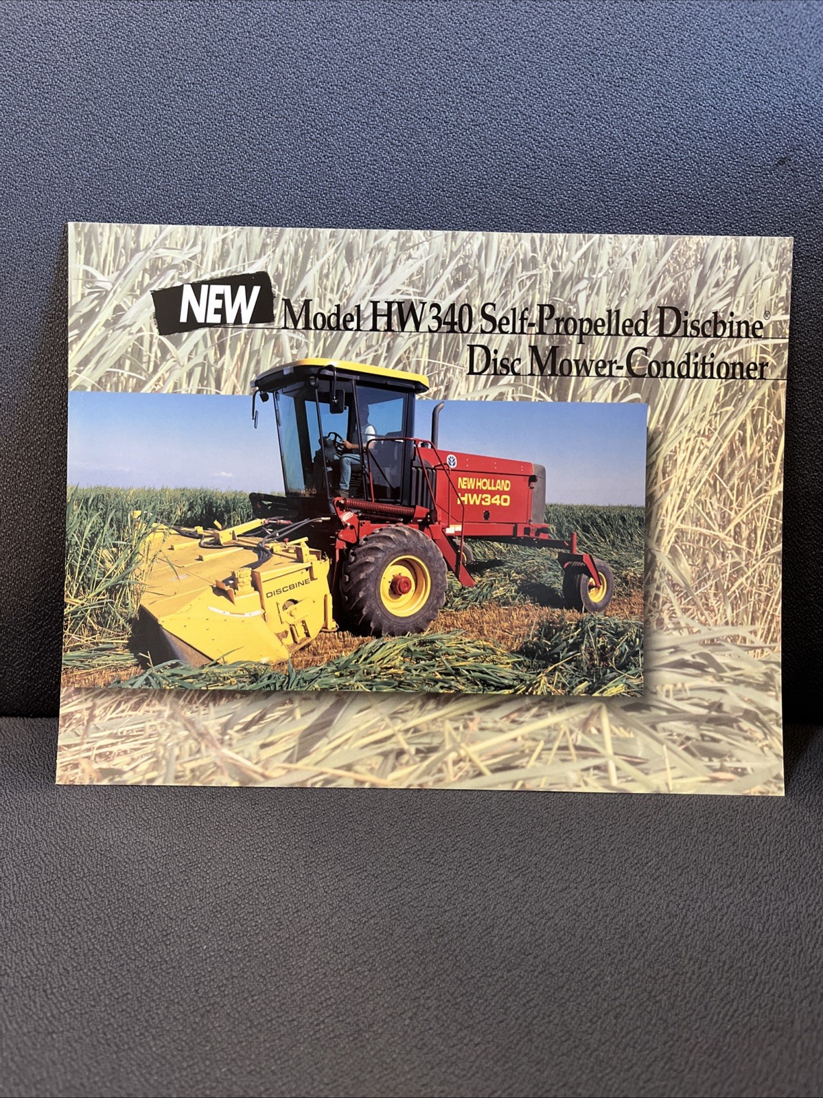 New Holland HW340 Self Propelled Windrower Sales Brochure