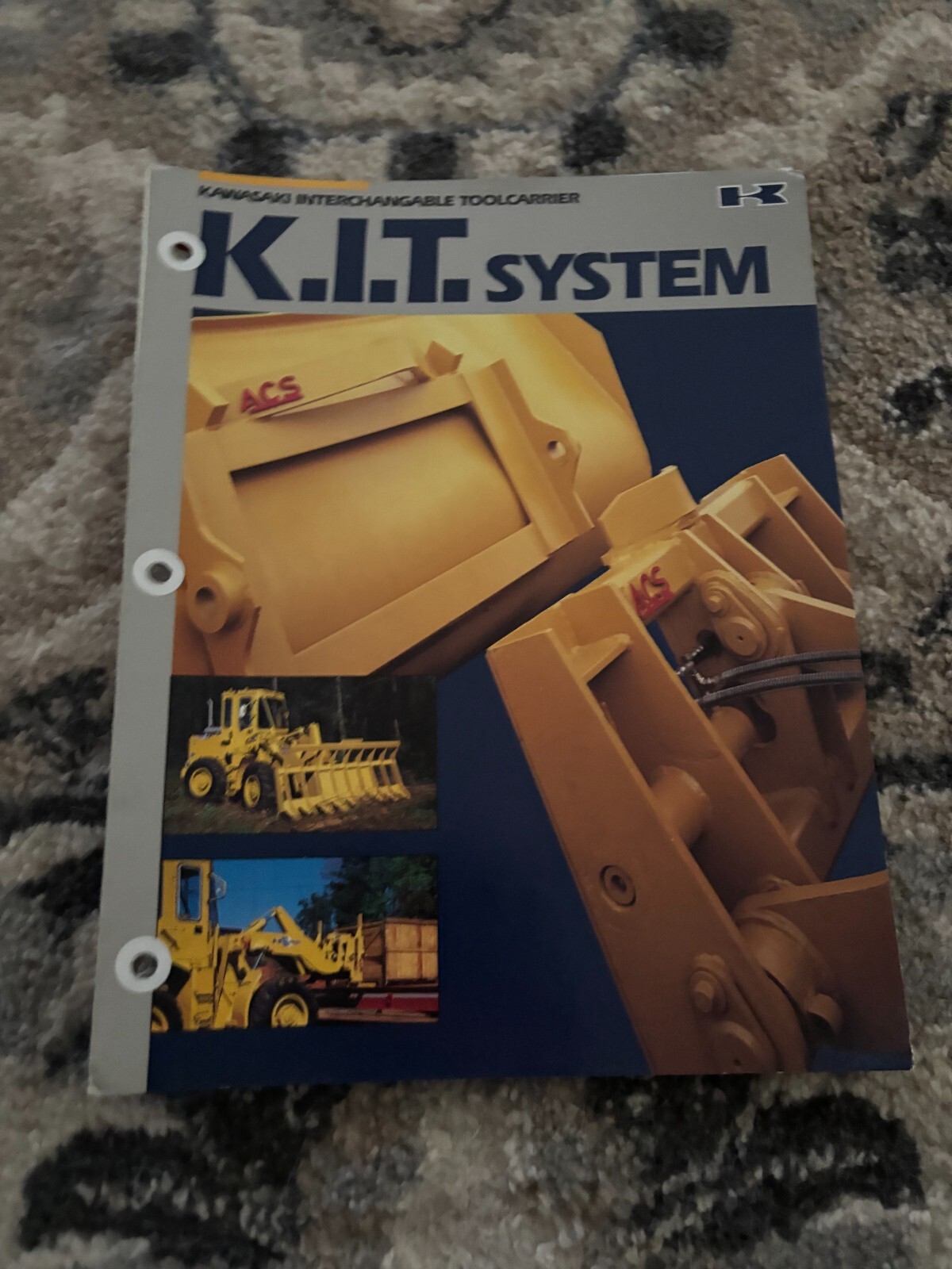 Kawasaki Interchangeable Tool Carrier System For Wheel Loaders Brochure FCCA25