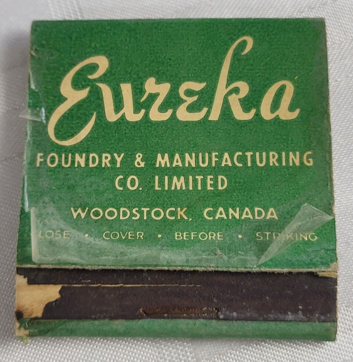 1940’S EUREKA WOODSTOCK CANADA CANADIAN CLIPPER LAWN MOWER ADVERTISING VINTAGE