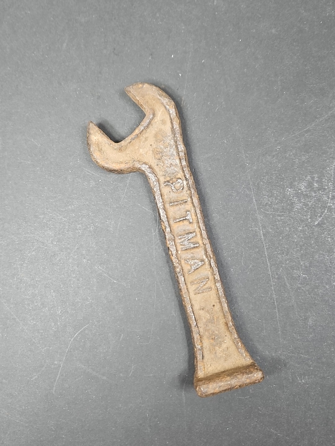 Vintage Pitman 7/8″ Open End Wrench Farm Implement Plow Antique Tool 5-1/2″