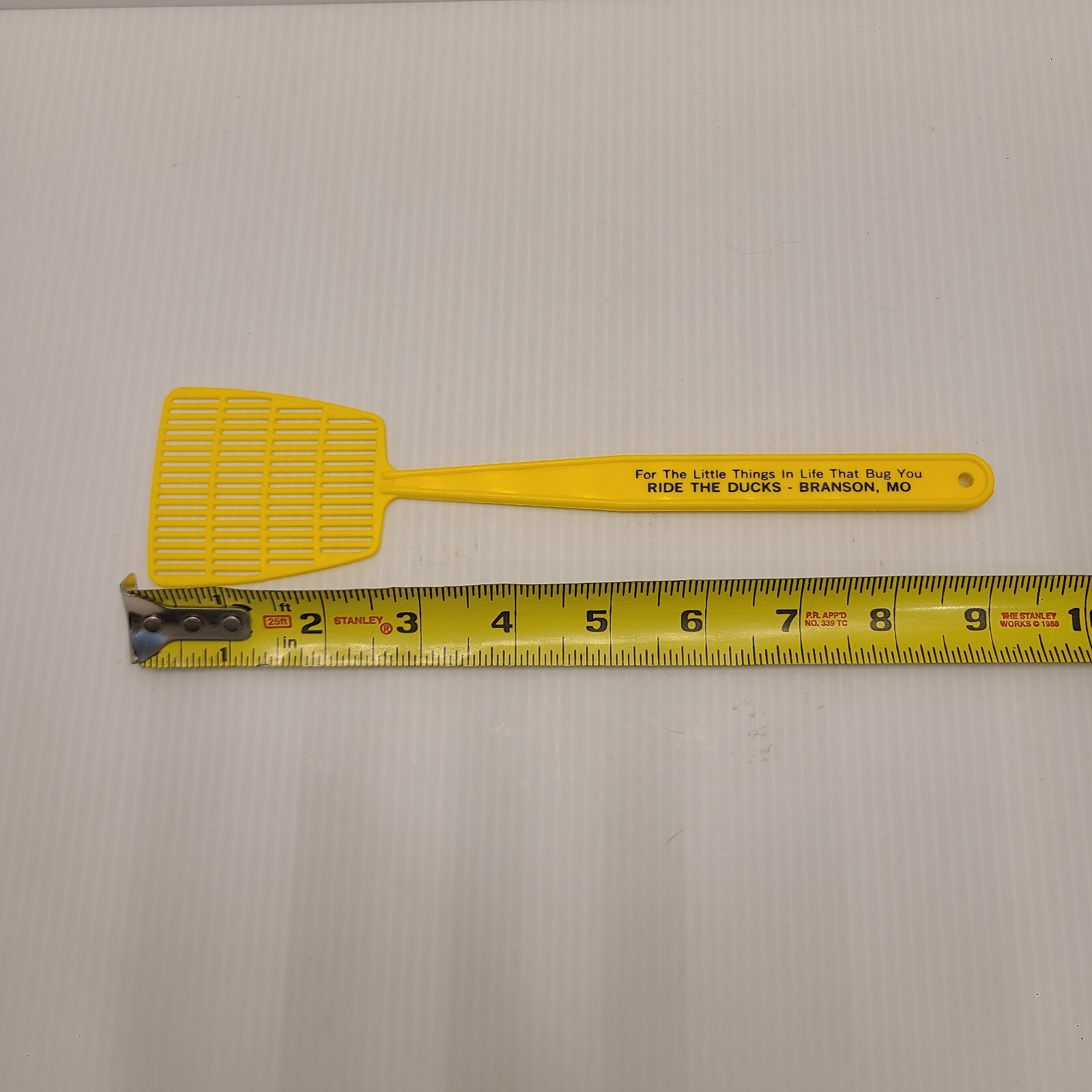1980’s Mini Fly Swatter Advertising ride the ducks branson MO missouri bug