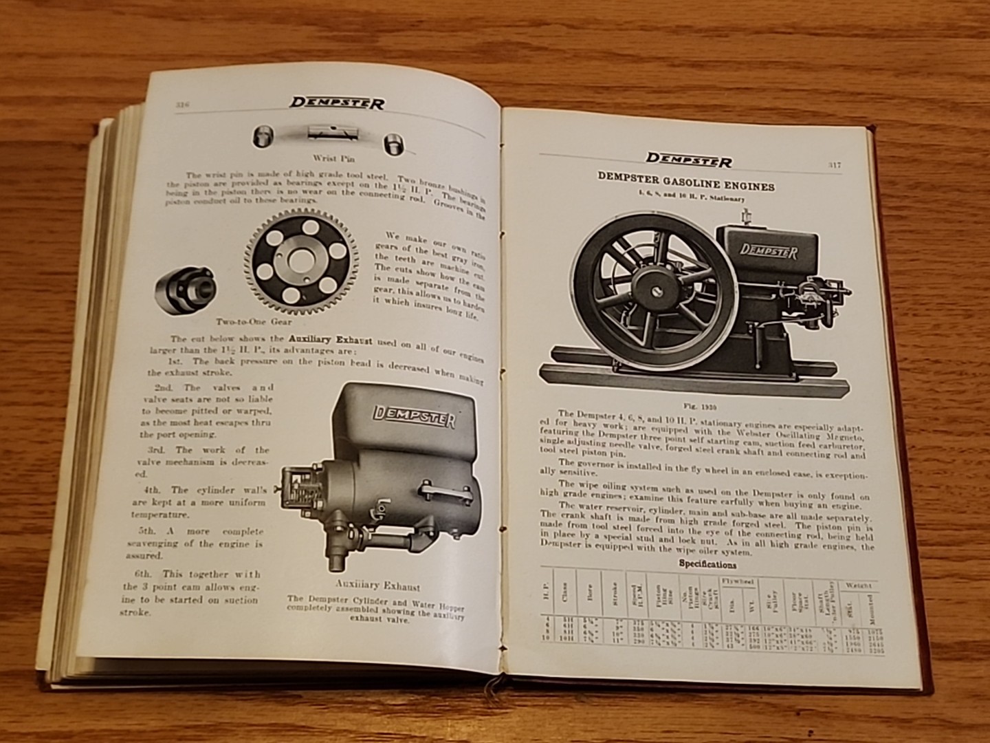 Vintage 1922 Dempster Mill Catalog 11 Windmill Pump Tank Engines Beatrice NE