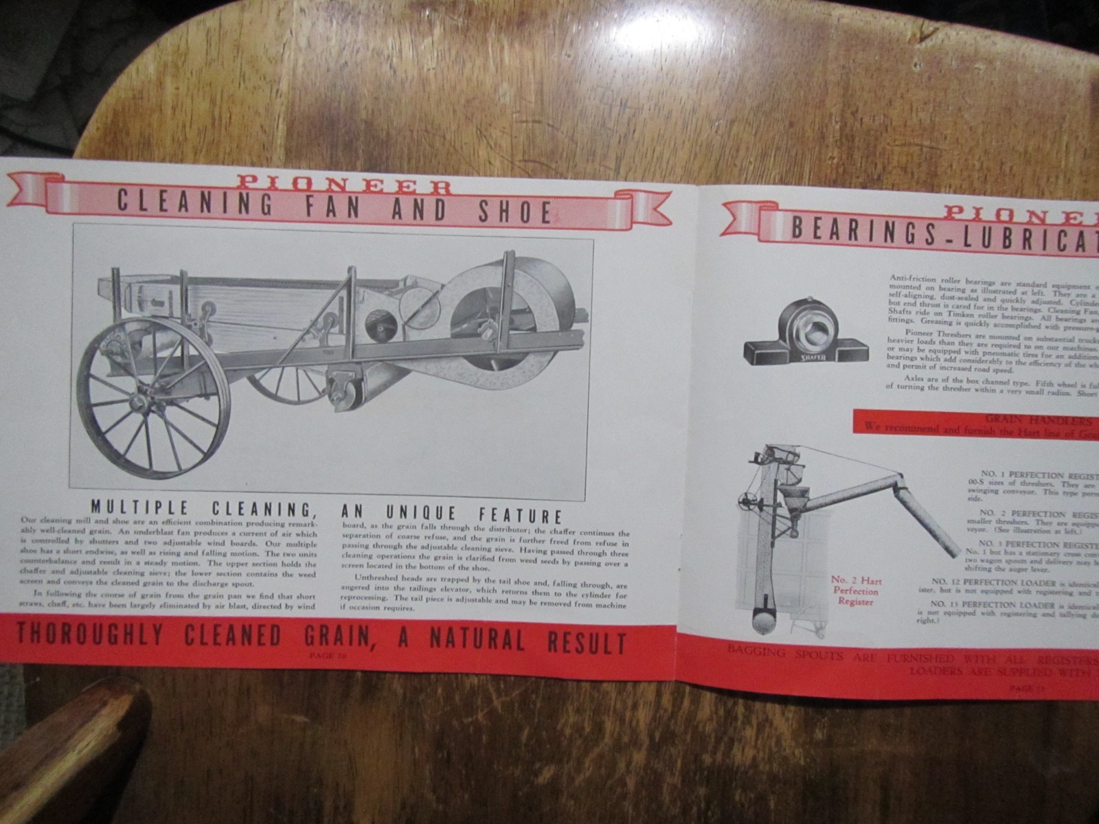 Early 1900’s Pioneer Thresher Brochure-Shortsville,NY Farm Implement Rarely Seen