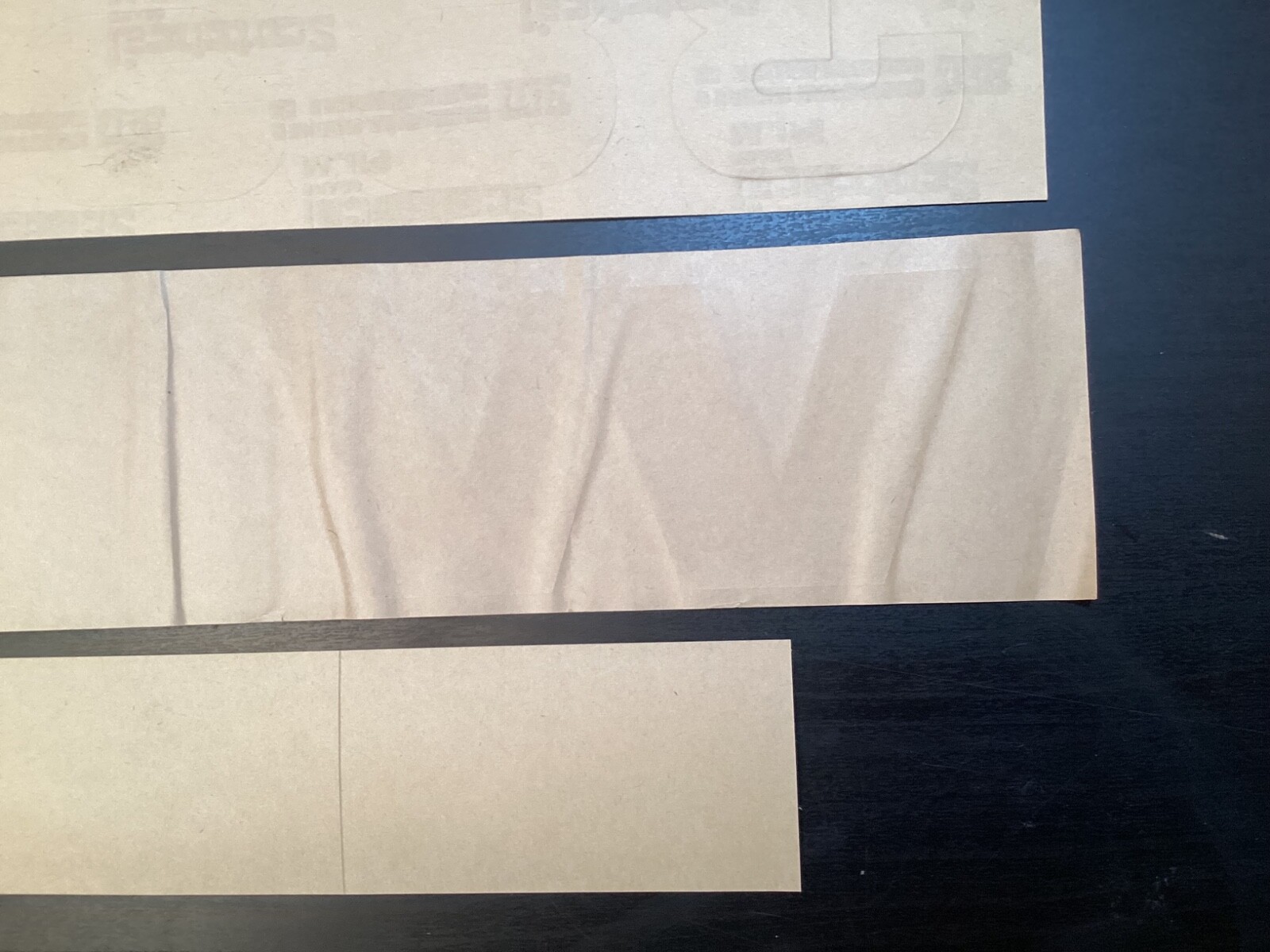 Seven Vtg. Decals White Farm Equipment “385” “White” “Safety” 2 Red, Orange