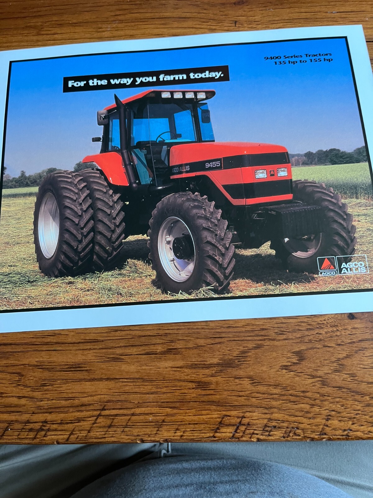 Agco Allis 9435 9455 Tractor Brochure FCCA