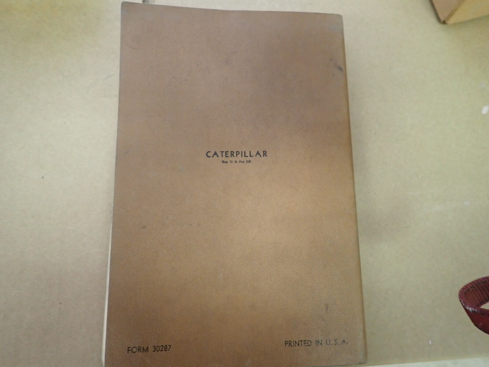 Original 1955 Cat Caterpillar 112 Diesel Parts Catalog Manual