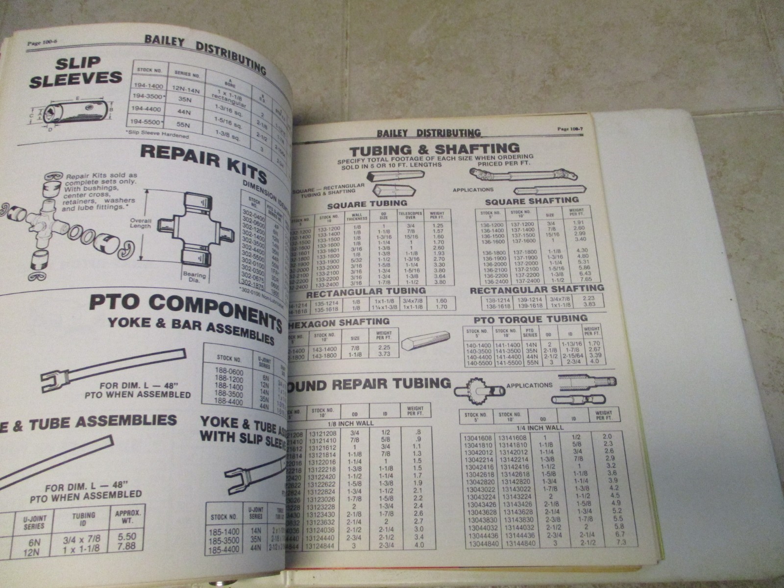 VtG Farm Supply Catalog Bailey Distributing Tractor Implements Hay Brochures
