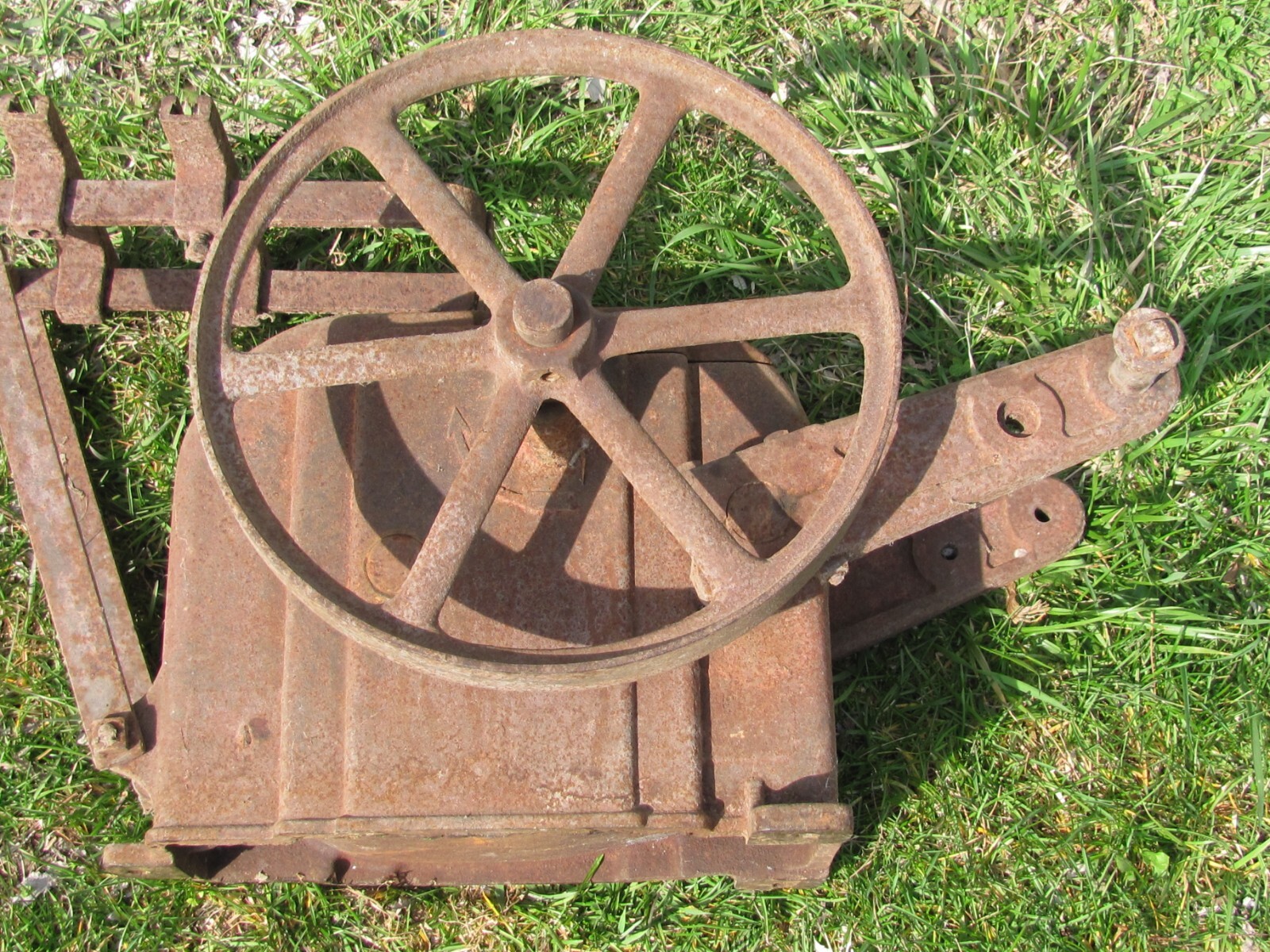 VINTAGE BLUE STAR GALVA ILLINOIS ELECTRIC MOTOR DRIVE WATER PUMP NO SHIPPING