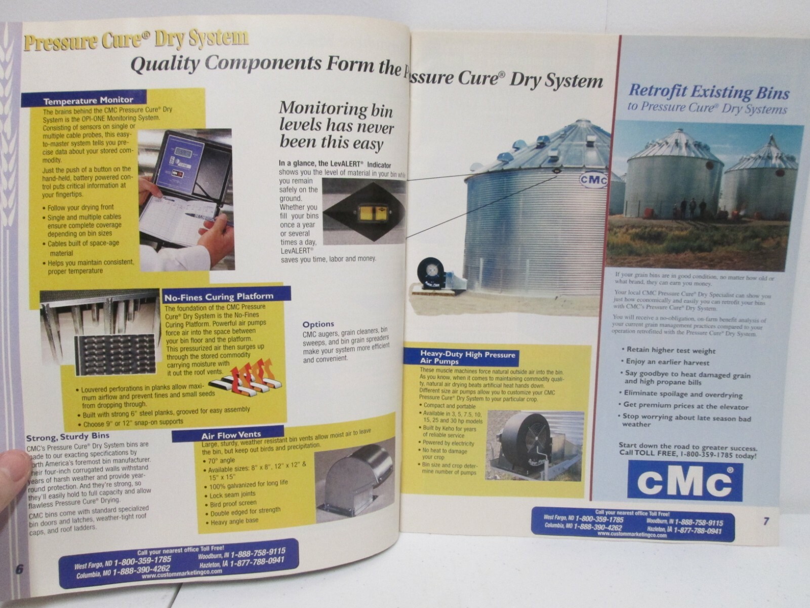 2001 CMC Solutions Ag Products Catalog & Show Directory Agricultural Farm