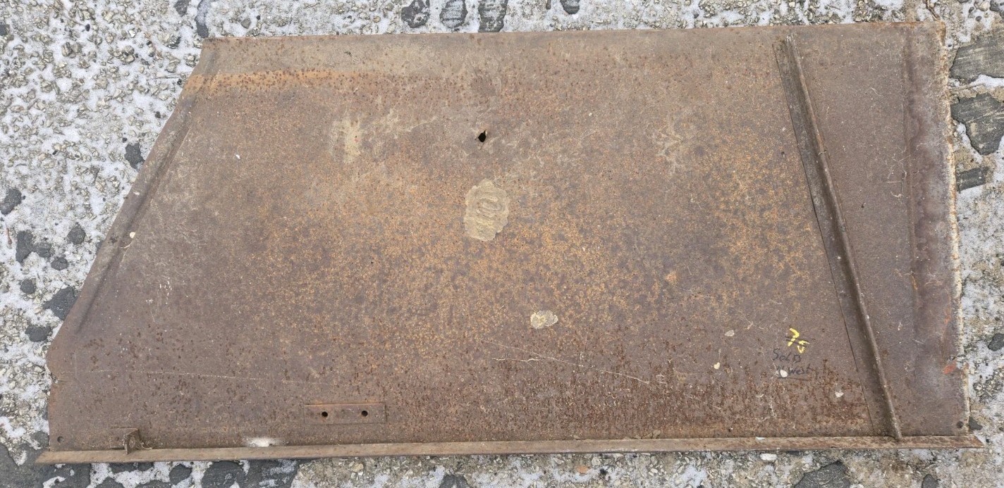 New John Deere Moline ILL Cast Tin Metal Panel Moline Illinois