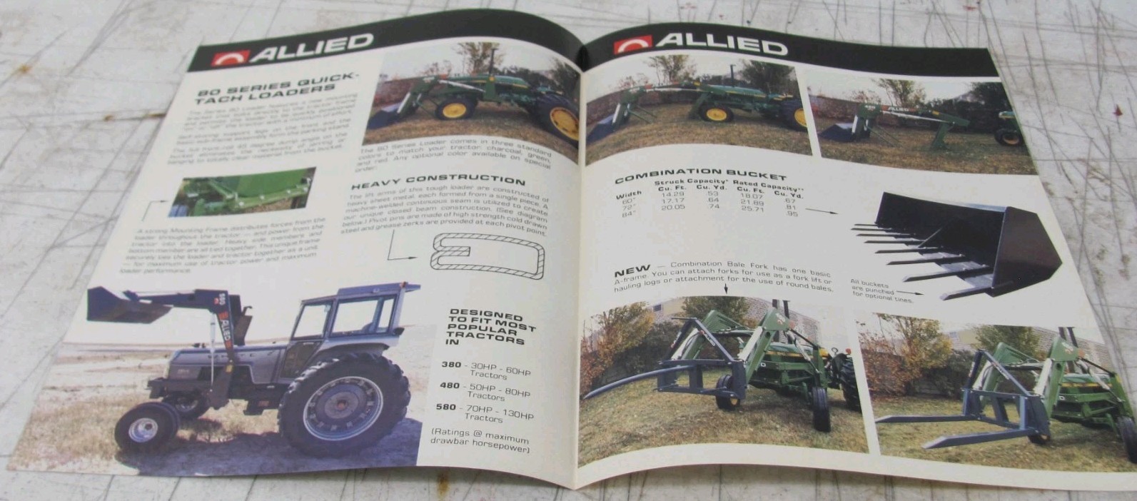 Allied Quick Attach-Loaders Series 80 Sales Brochure