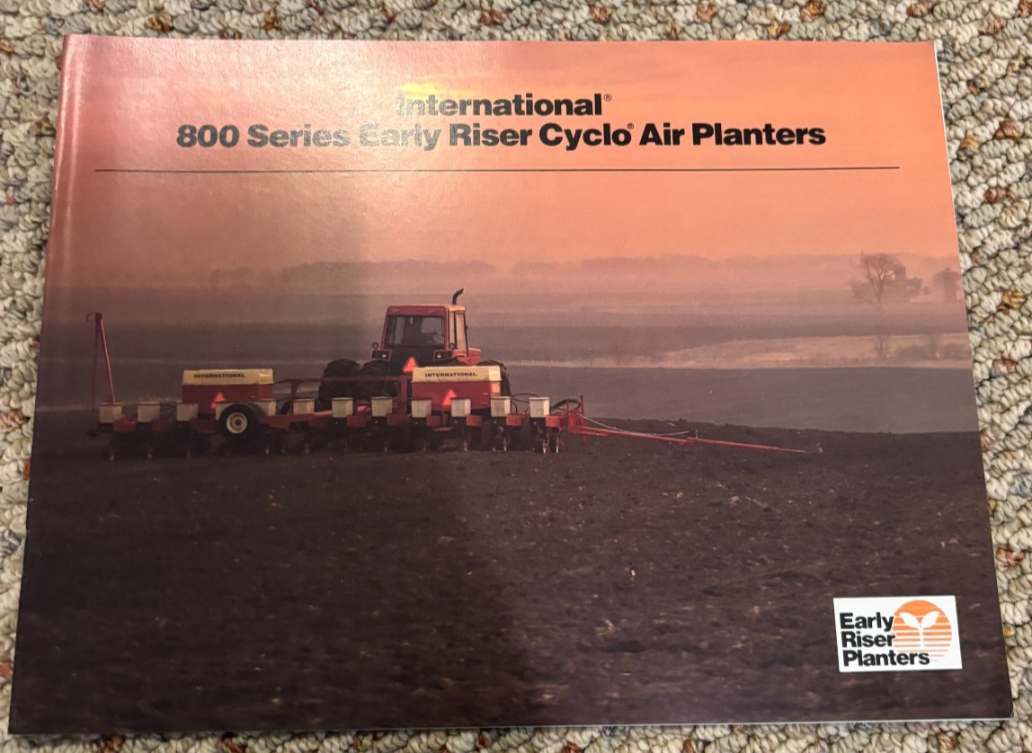International Harvester 800 Series Cyclo Air Planters For 1984 Brochure FCCA25