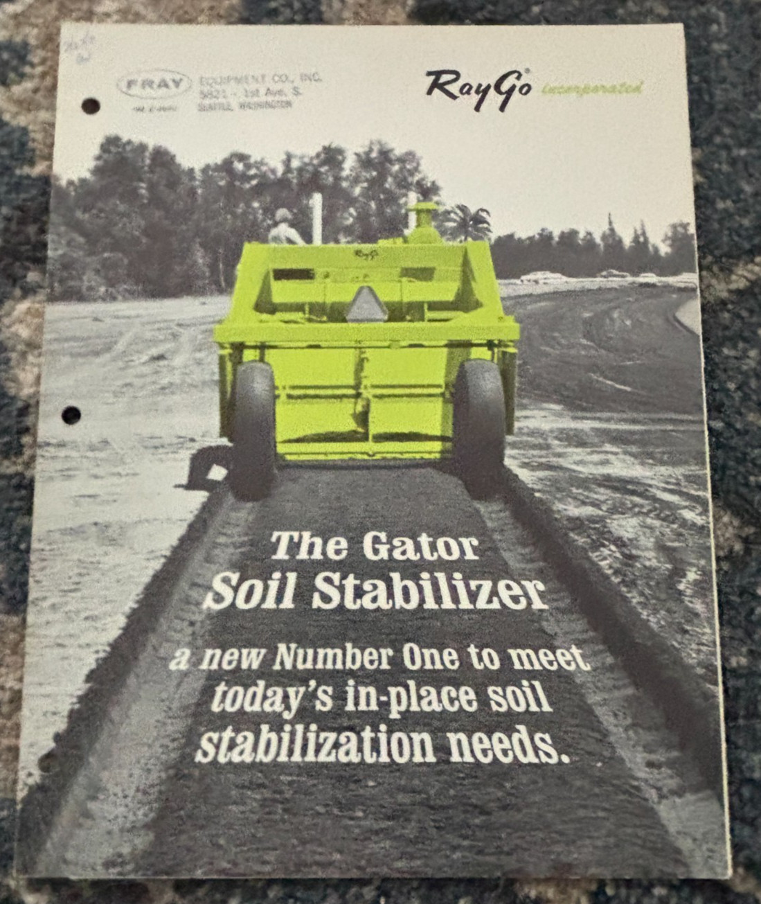 Ray-Go Gator Soil Stablizer Brochure AMIL26