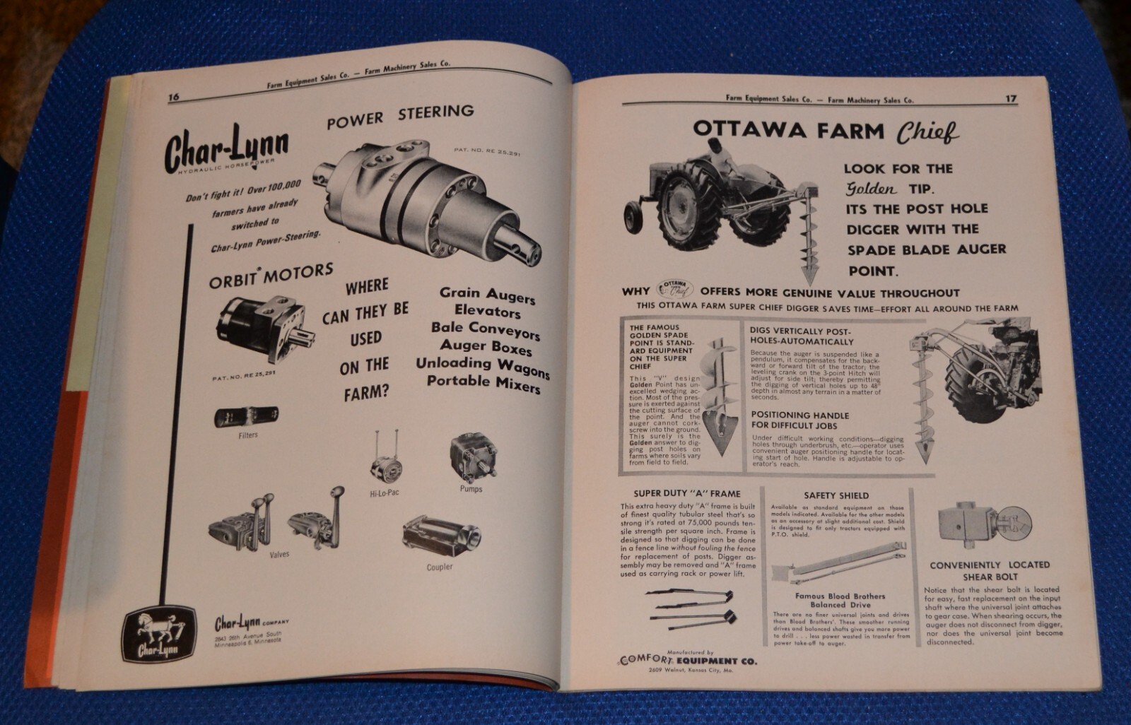 Vintage 1967 Farm Equipment Sales Co. Implement Catalog