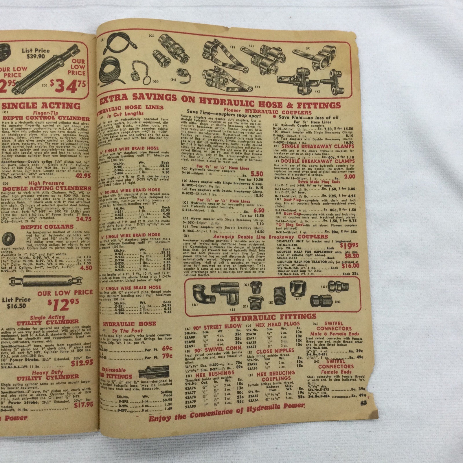 Fall Harvest 1955 Tractor Supply Co. Vintage Catalogue, Preowned