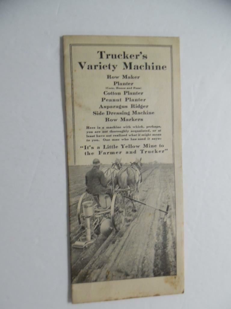 1916 Iron Age Trucker’s Variety Machine Catalog Brochure Bateman Mfg Co Vintage