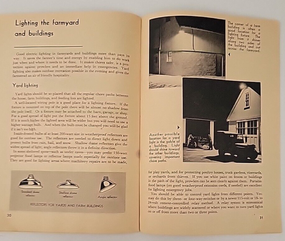 1940s Farm and Ranch Income Tax Record and Electric Light Farmstead AWESOME