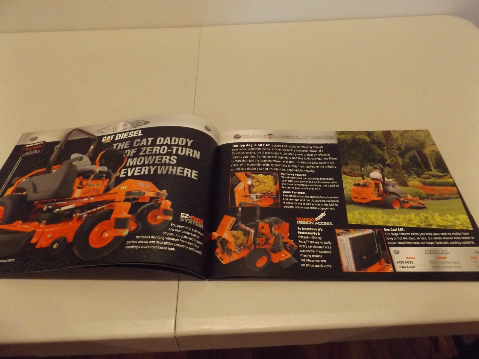 BAD BOY MOWERS, “MOW WITH A ATTITUDE”, 2013