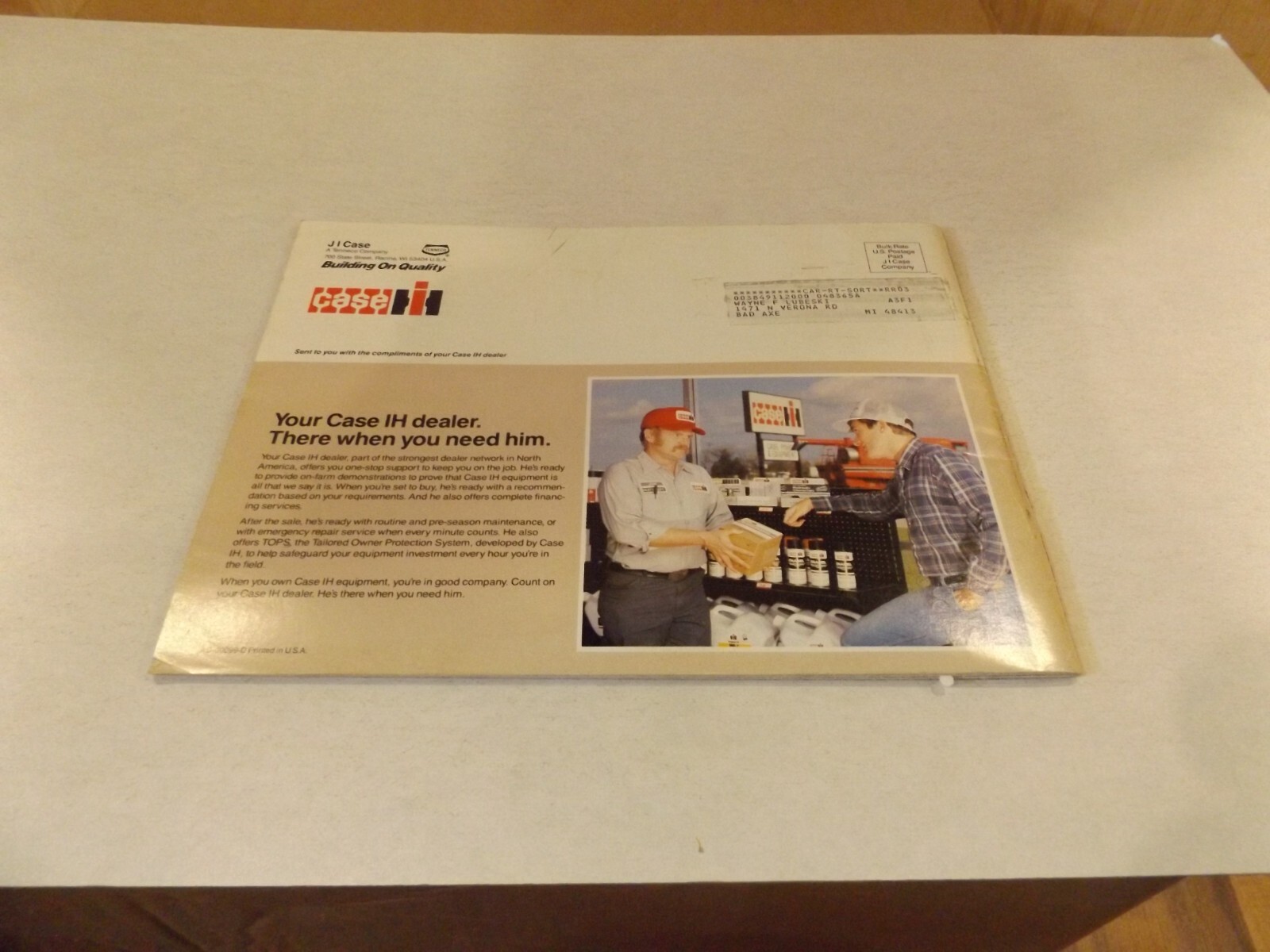 1988 CASE-IH FARM EQUIPMENT BUYER’S GUIDE , LIT # AD-60099-D