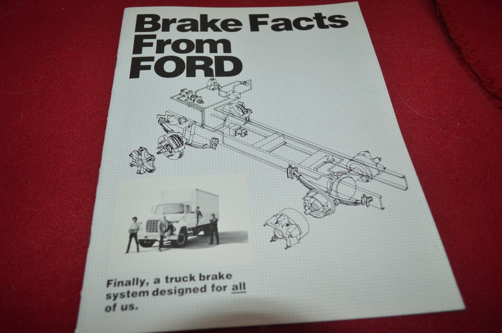 Ford Truck Brake Facts For 1983 Dealer’s Brochure GDSD8