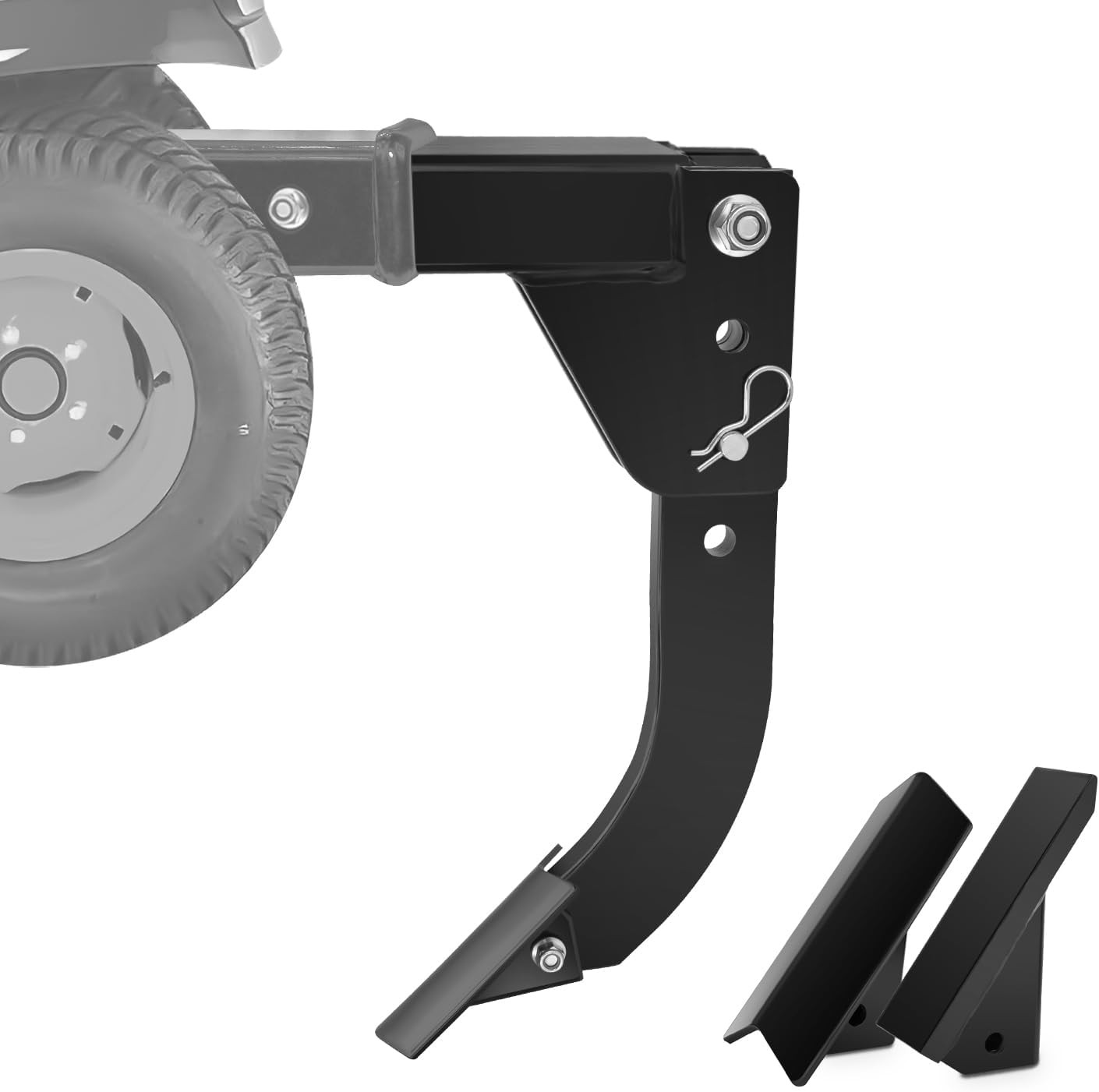 3-Point Trencher Ripper for 2″ Receivers, Hitch-Mounted Subsoiler Plow for Tract