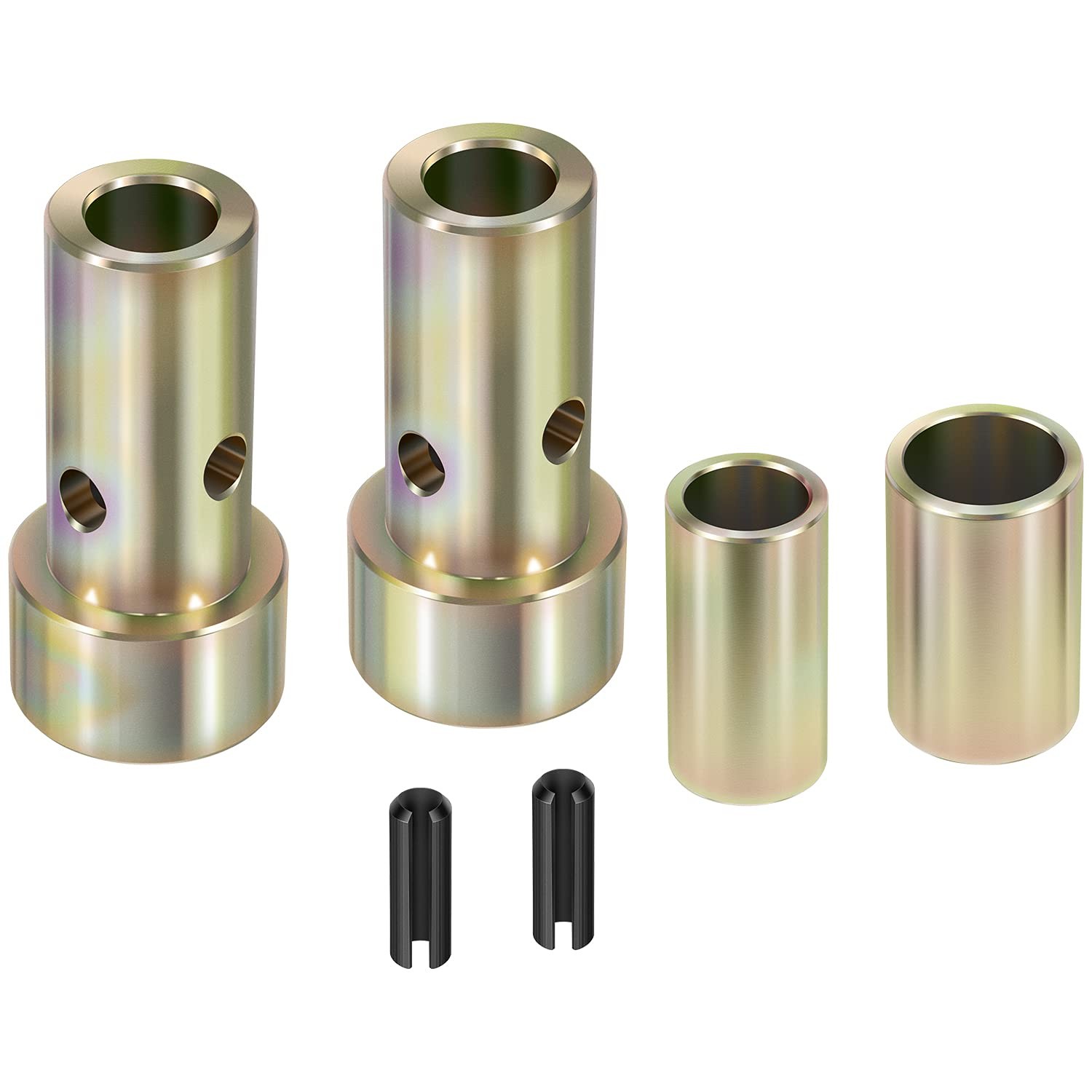 Cat 1 Quick Hitch Bushing Kit 3Point Tractor Implements 2 Pins 2 Bushings