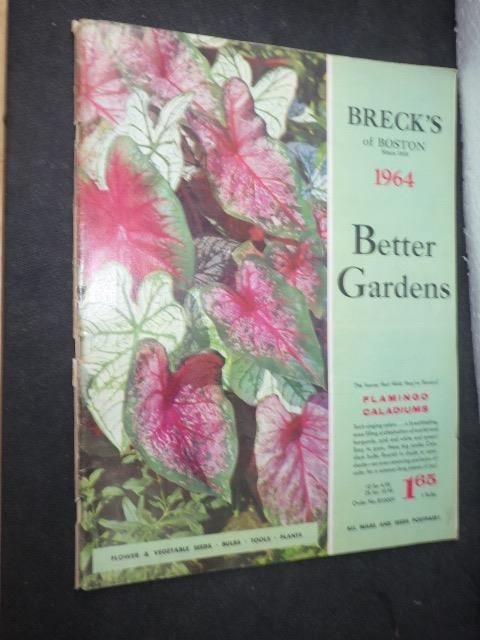 1964 BRECK’S OF BOSTON BETTER GARDENS SEED & PLANT CATALOG