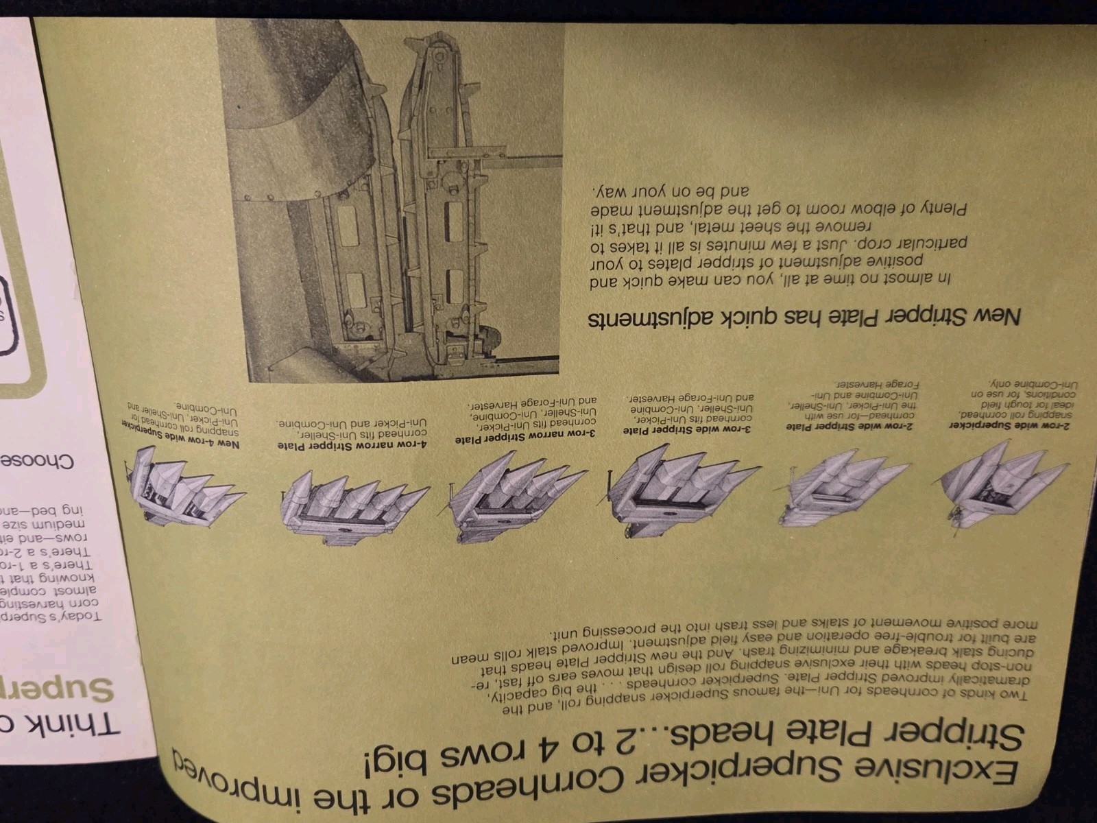 1972 New Idea Corn Machines Advertising Brochure Uni-System Madison South Dakota