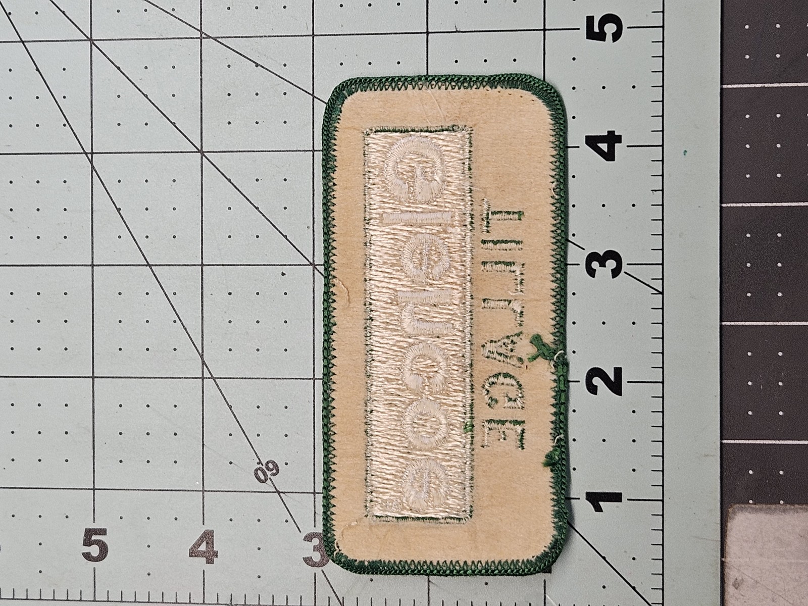 Vintage Glencoe Tillage Agricultural Farm Equipment Advertising Patch
