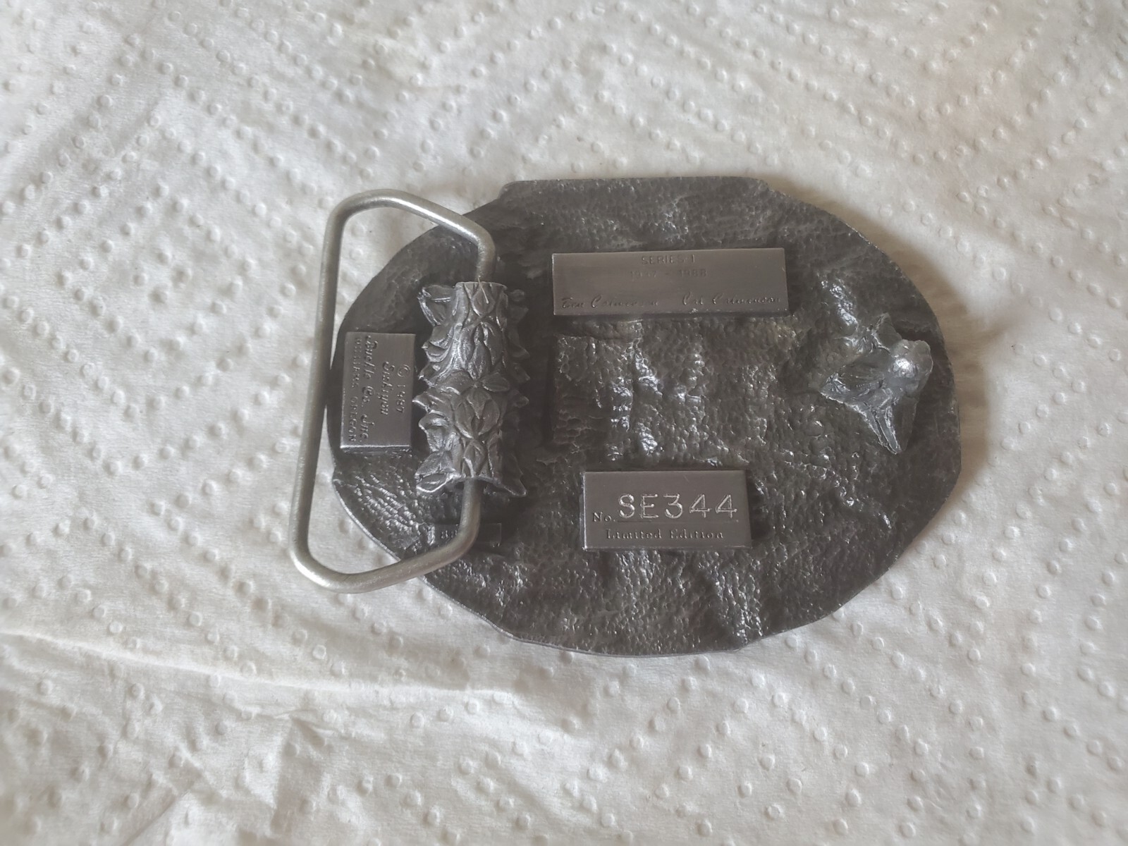 Metal Belt Buckle TISCO 52 Years Tractor Implement Supply Company
