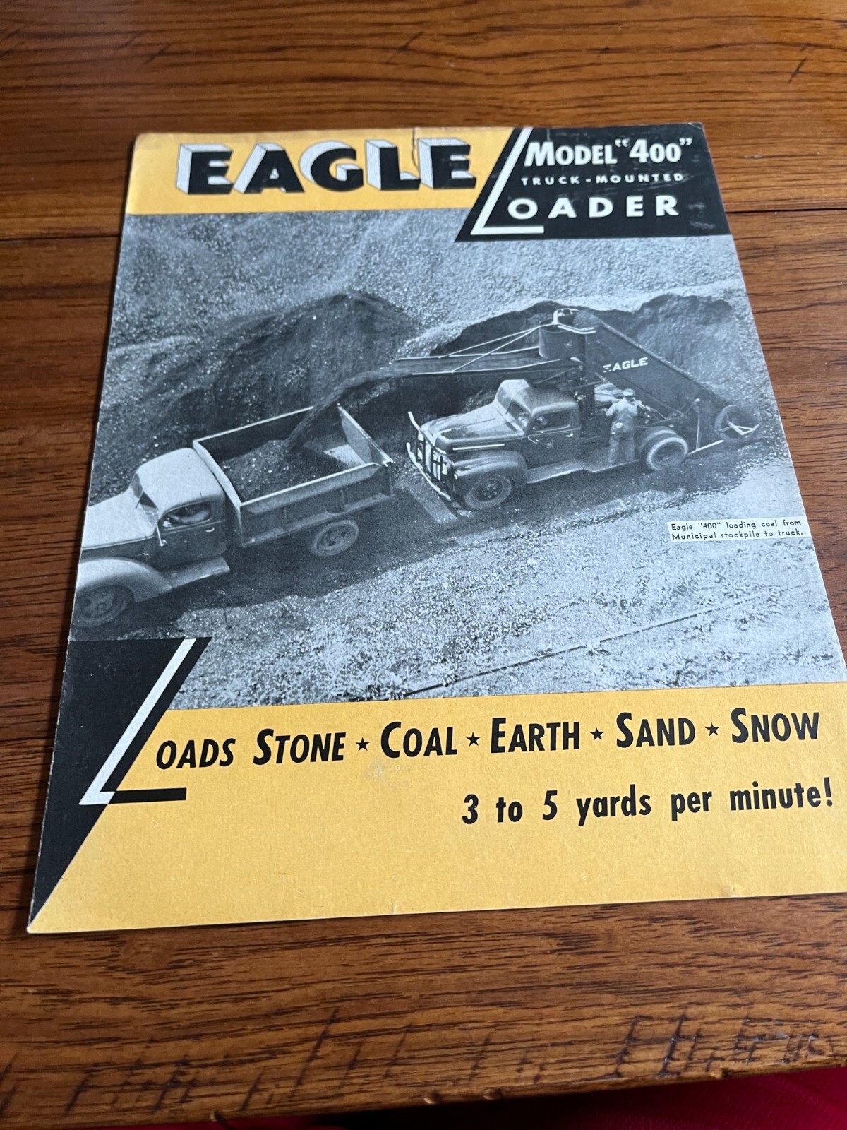 Eagle Model 400 Truck Mounted Loader Brochure FCCA