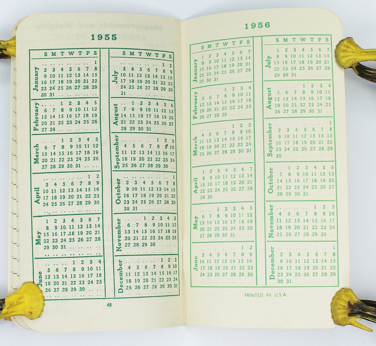 Vintage 1955 DARLING’S PLANT FOOD Soil Builders Fertilizer Data Notebook
