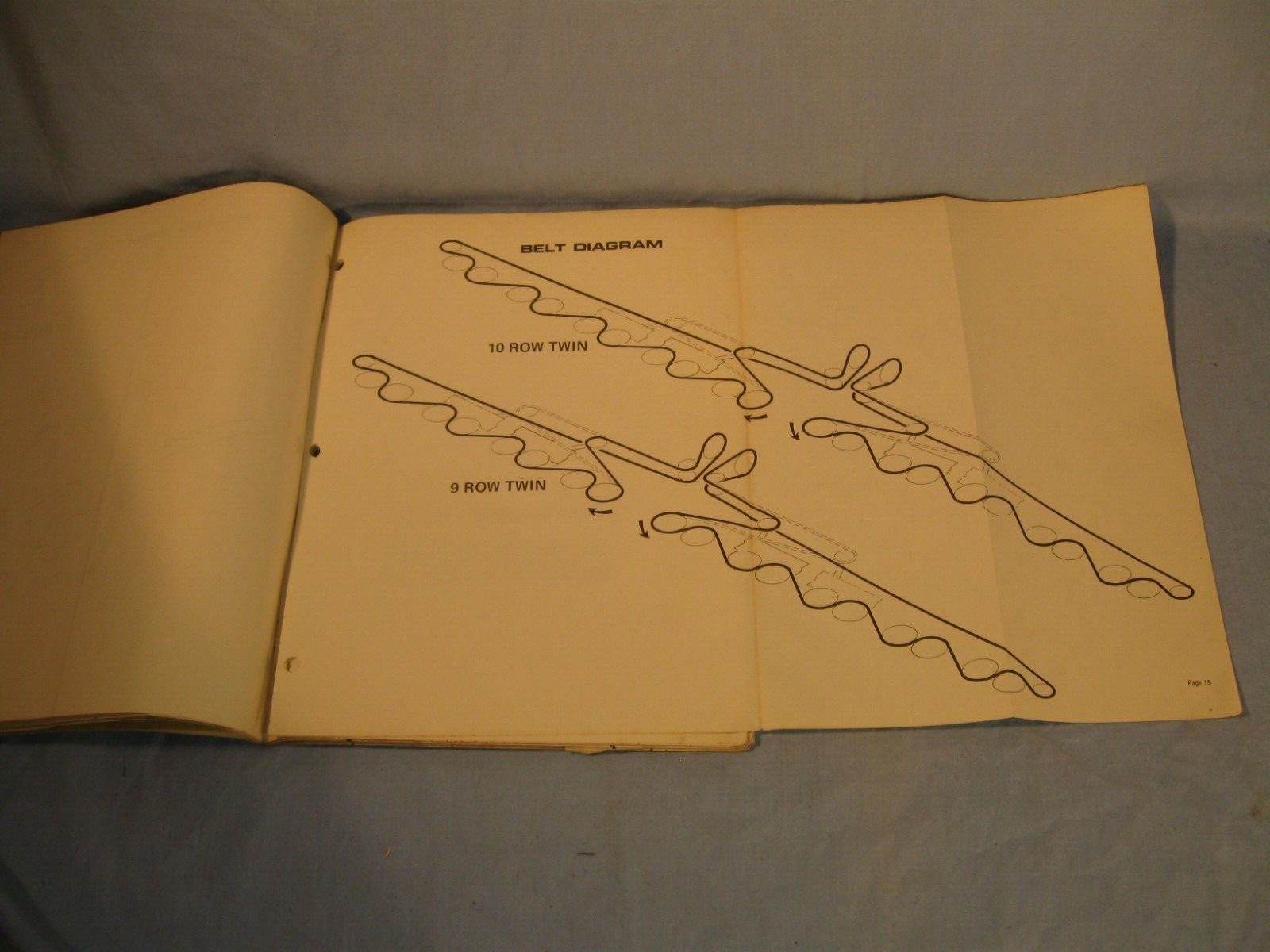 Vintage Operator’s & Owner’s Manuals for the Hesston Row Harvester