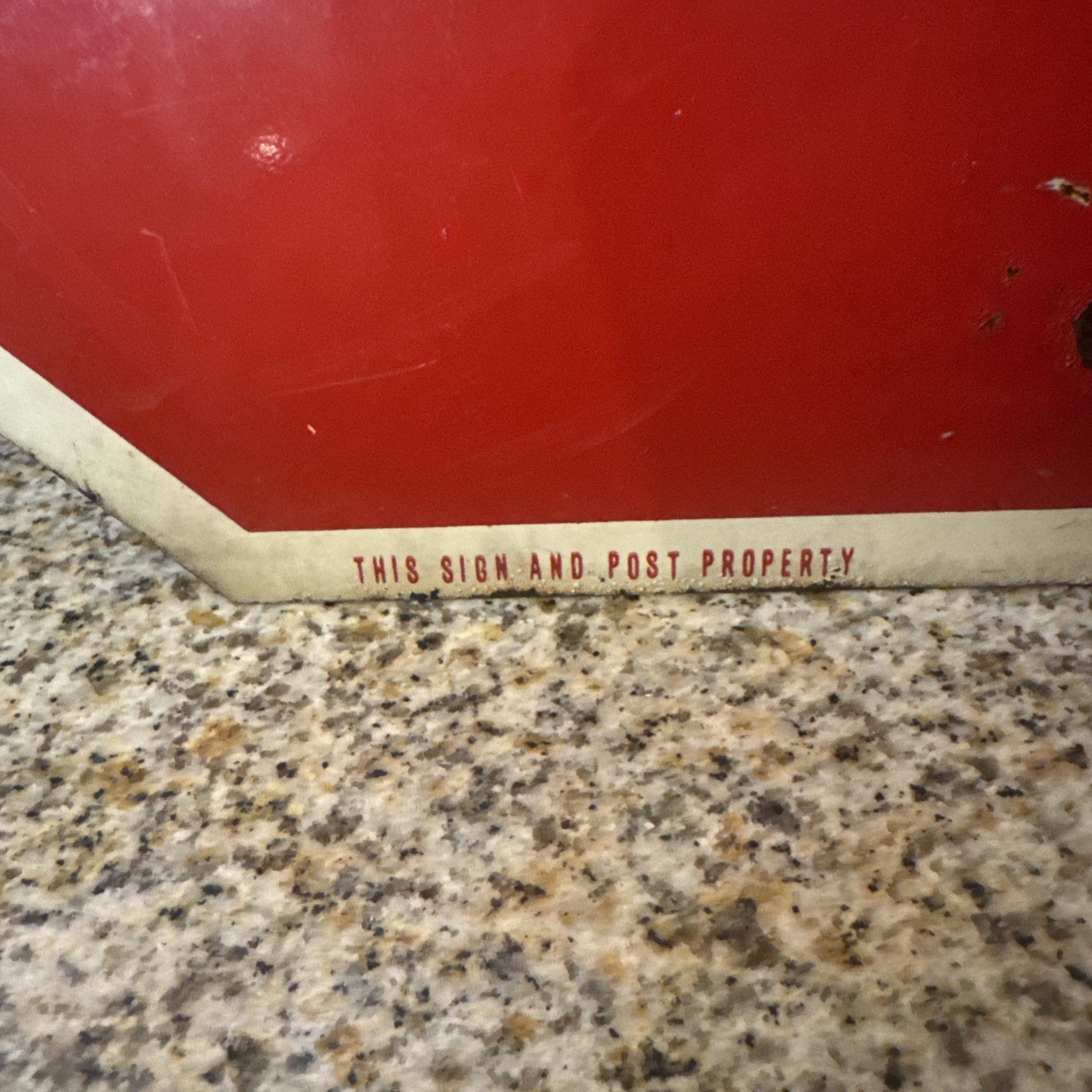 Vintage Farm Bureau & Stop Sign 15″ X 15″ Metal Sign Dekalb County Illinois