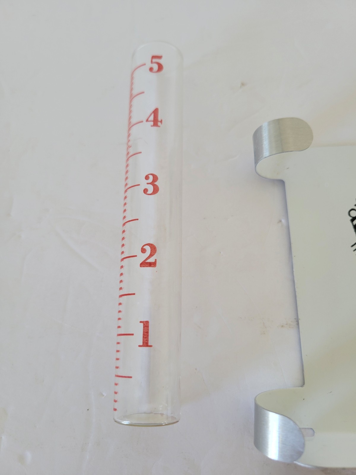 Vintage Aricultural Adveryising Vigortone Cedar Rapids, IA 6″ Rain Gauge