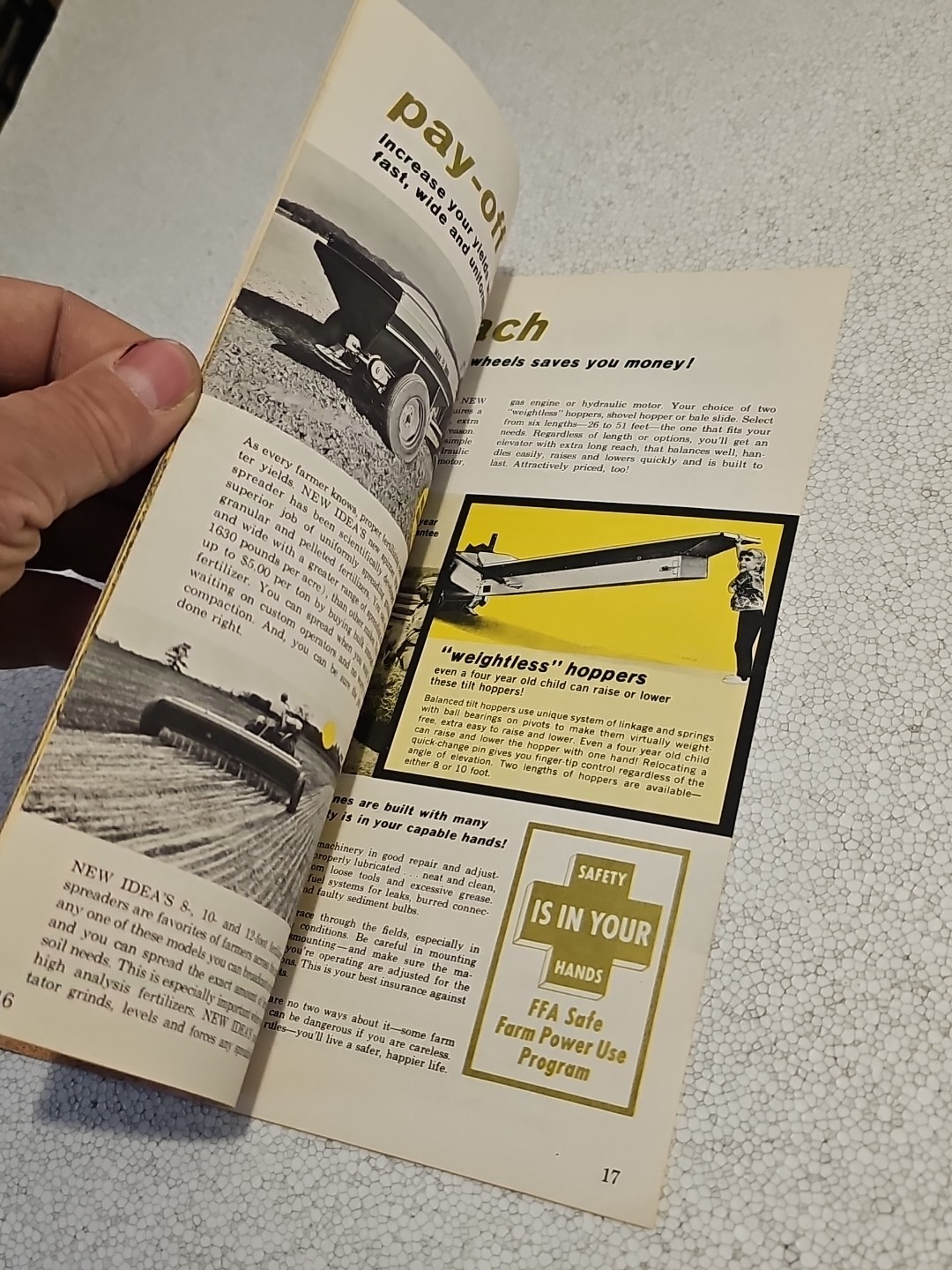 New Idea Buyers Guide For Winter 1963 1964 Sales Brochure Complete