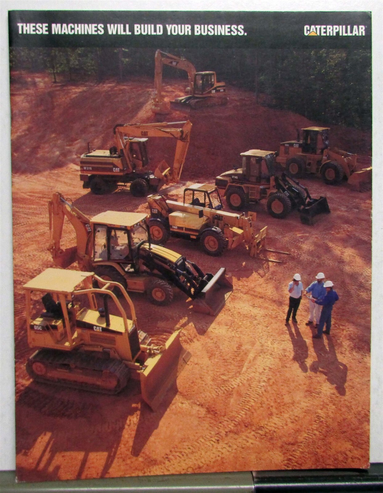 1997 Caterpillar Loaders Tractors Excavators Specs Construction Sales Brochure