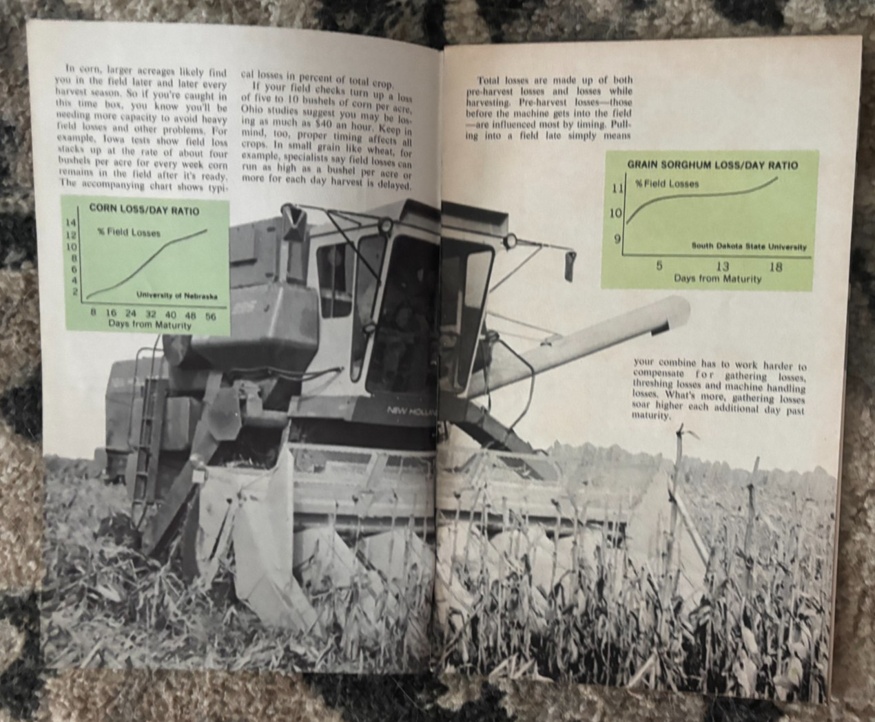 New Holland GrainPower For Profit In the 70’s Brochure DCPA26