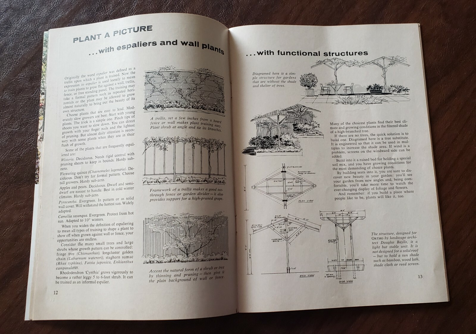 Vintage 1960’s &1970’s Chevron Ortho Lawn & Garden Booklets/Brochures Ads