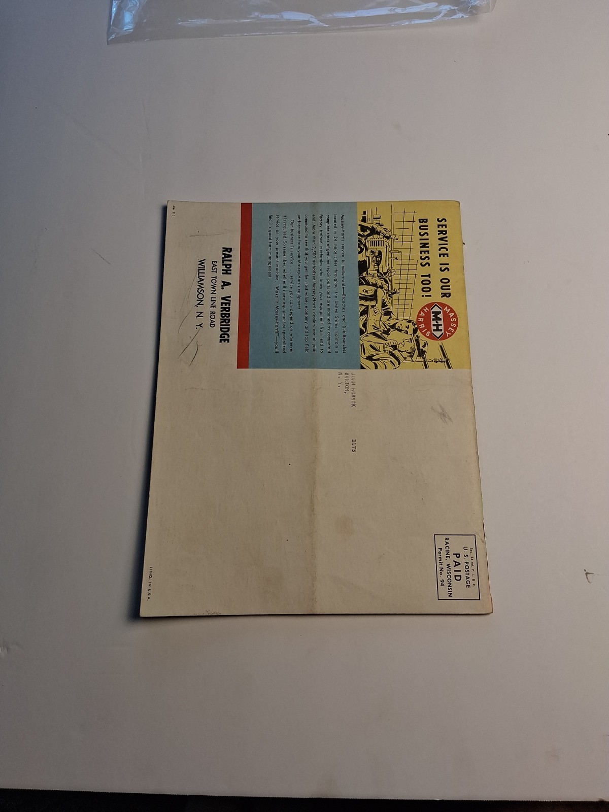 MASSEY HARRIS Tractors Buyer’s guide Illustrated Full Color CATALOG
