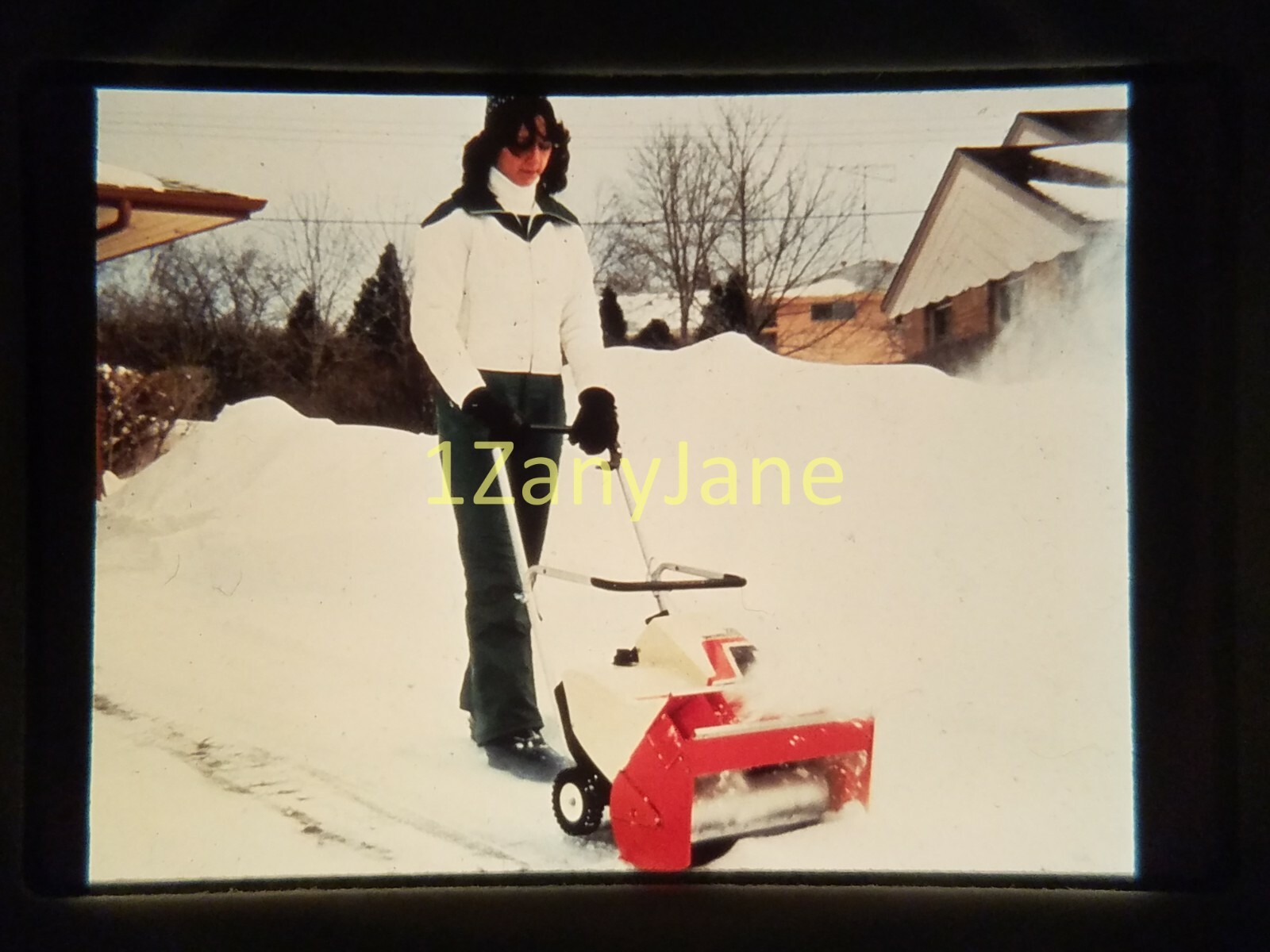 AC0607 35mm Slide of an Allis-Chalmers from MEDIA ARCHIVES MODEL AND SNOWBLOWER